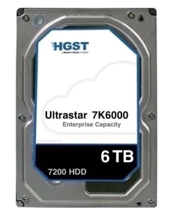 Hitachi / HGST Ultrastar HUS726060AL5214 - Repasovaný 6TB 7.2K RPM SAS 12Gbps HDD